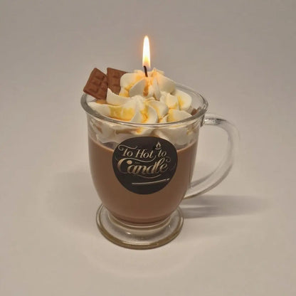 Choco Loco - Grote Geurkaars van Sojawas met Chocolade